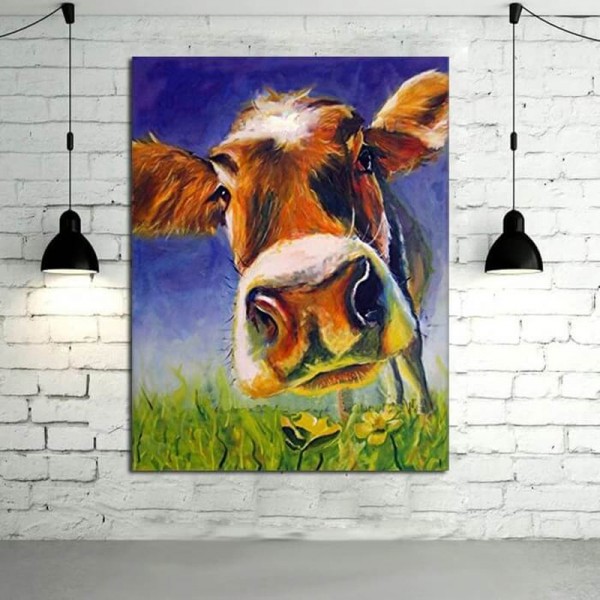 Vache 50x70cm