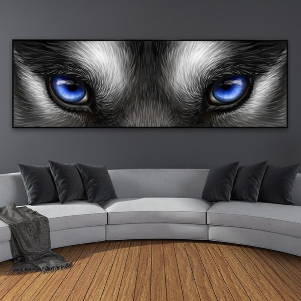 Yeux de loup 40x120cm