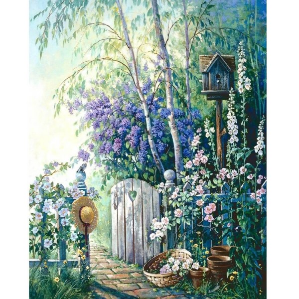 Entrée au jardin